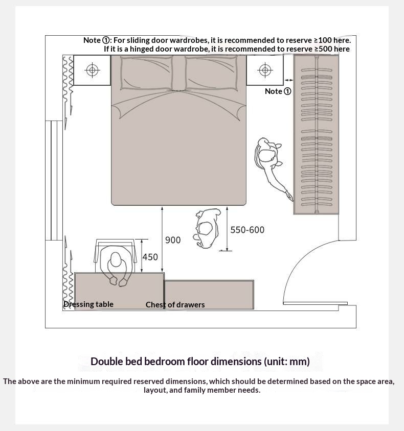 Black Walnut, Sandalwood Solid Wood Bed — Genuine Leather Upholstered, Simple Luxury Design