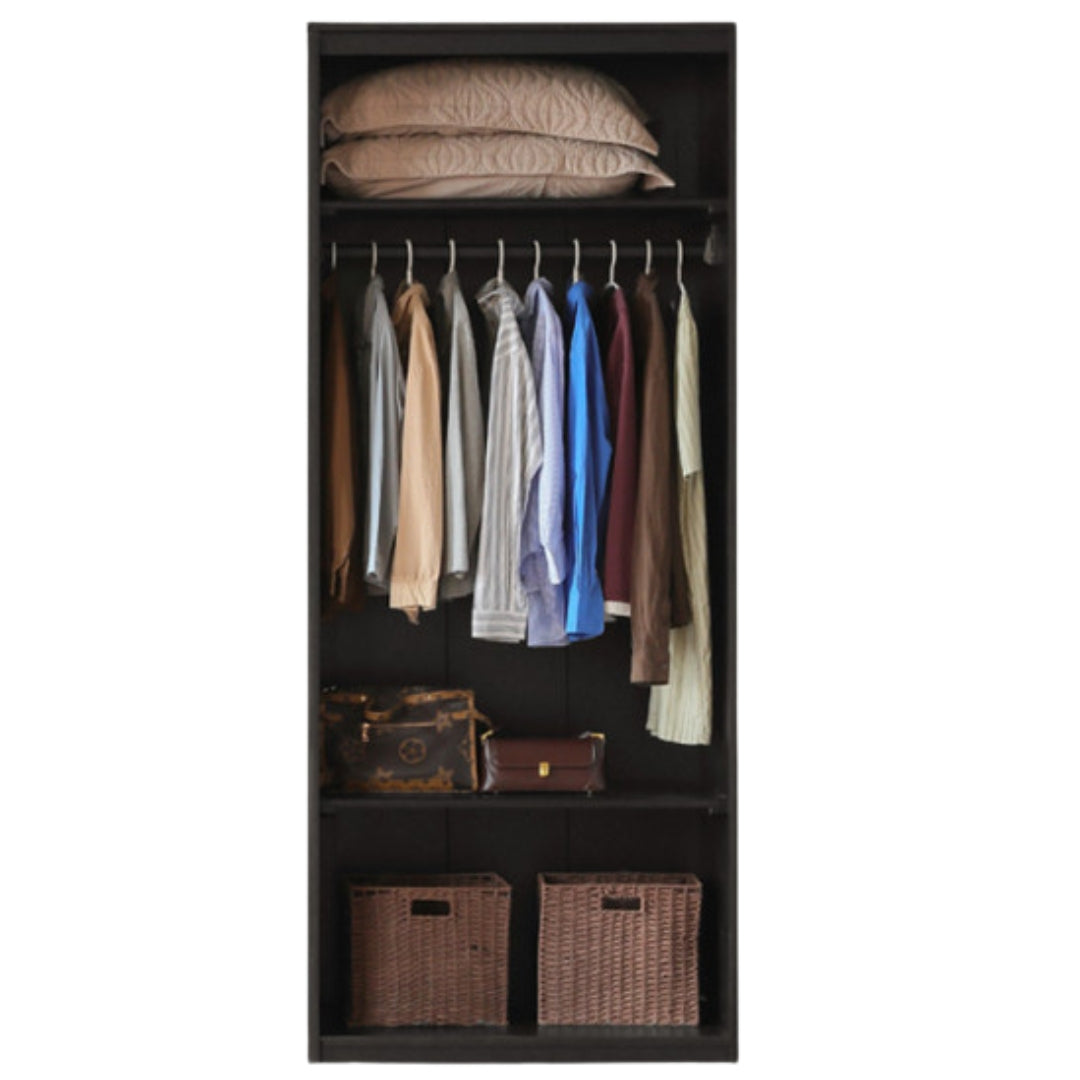 Pine Solid Wood Wardrobe Modern Simple