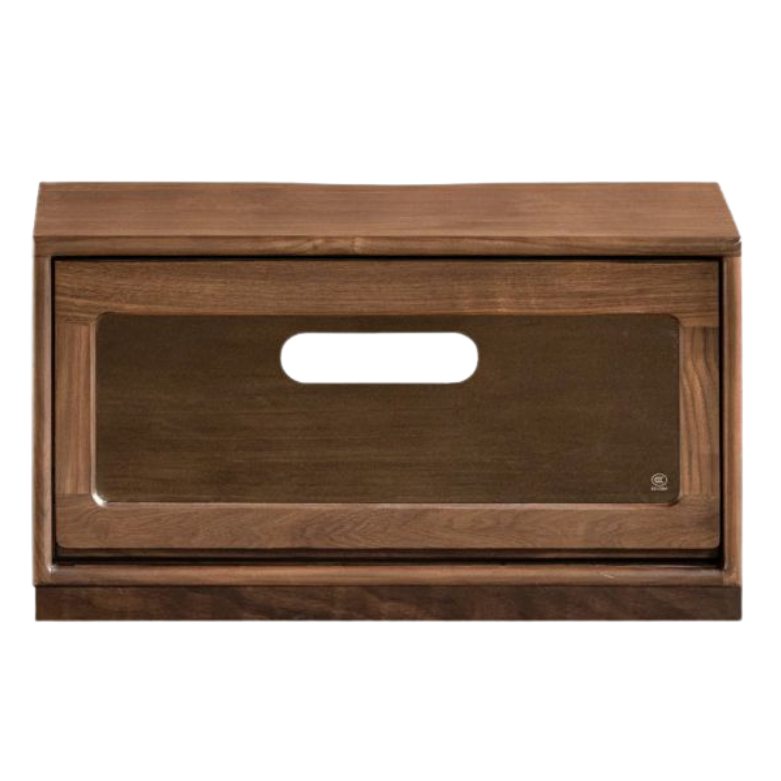 Black Walnut Solid Wood TV Cabinet with Modular Combination and Light Luxury Style