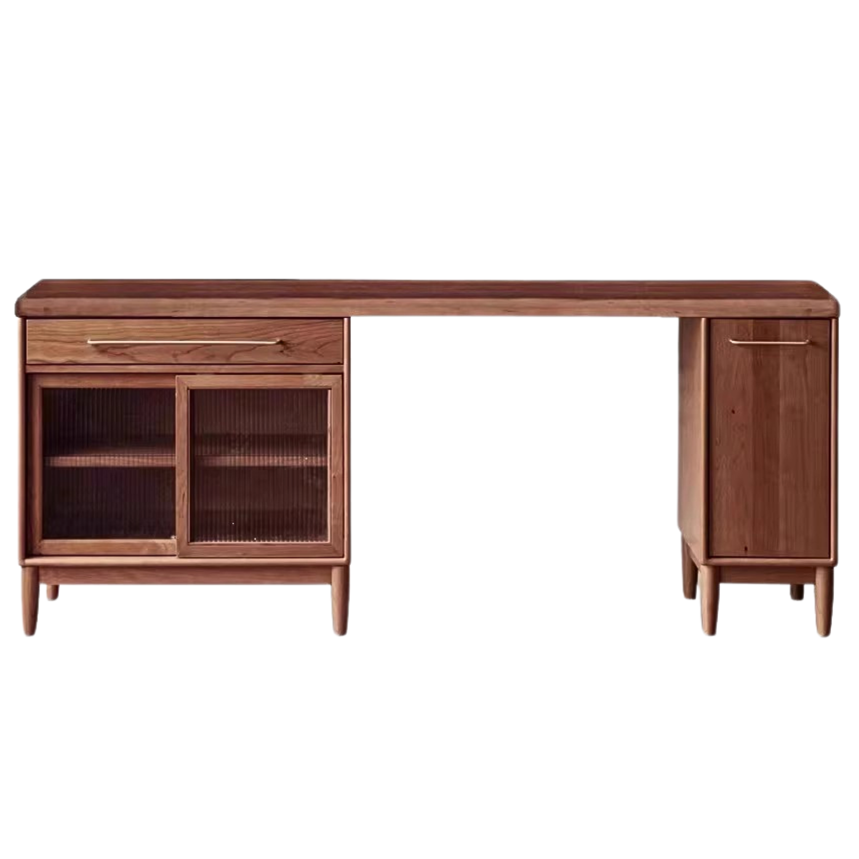 Cherry wood, Oak Solid wood Buffet cabinet :