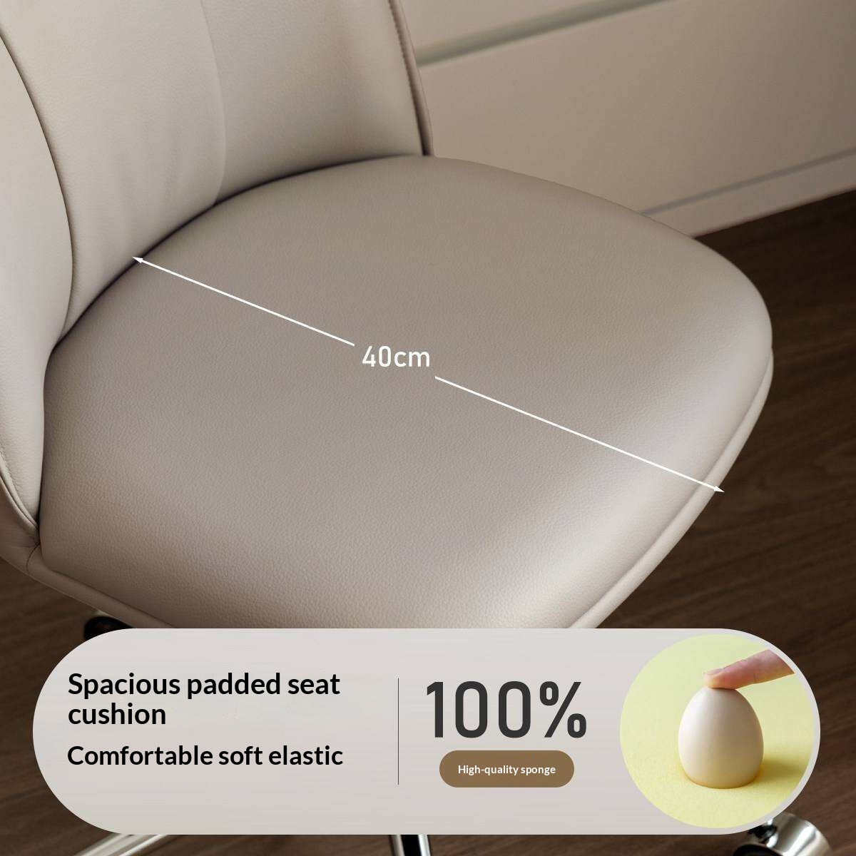 Swivel Adjustable Vanity Chair