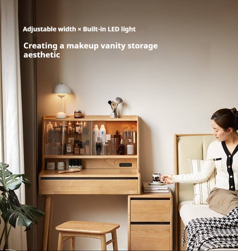 Ash Solid Wood Modern Dressing Table