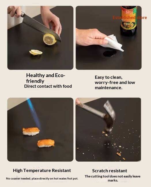 Oak Solid Wood Coffee Table with Layered Round Design and Rock Top