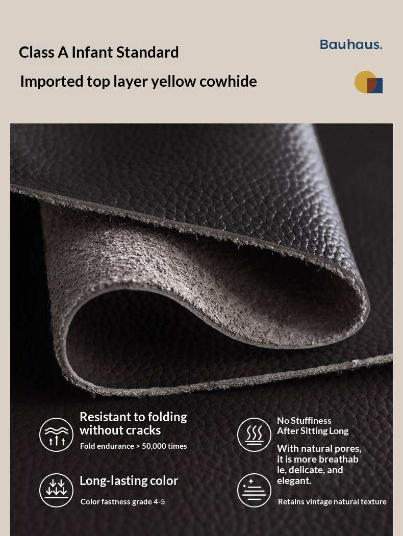 Genuine Leather Hydraulic Lift Storage Bed with Drawers