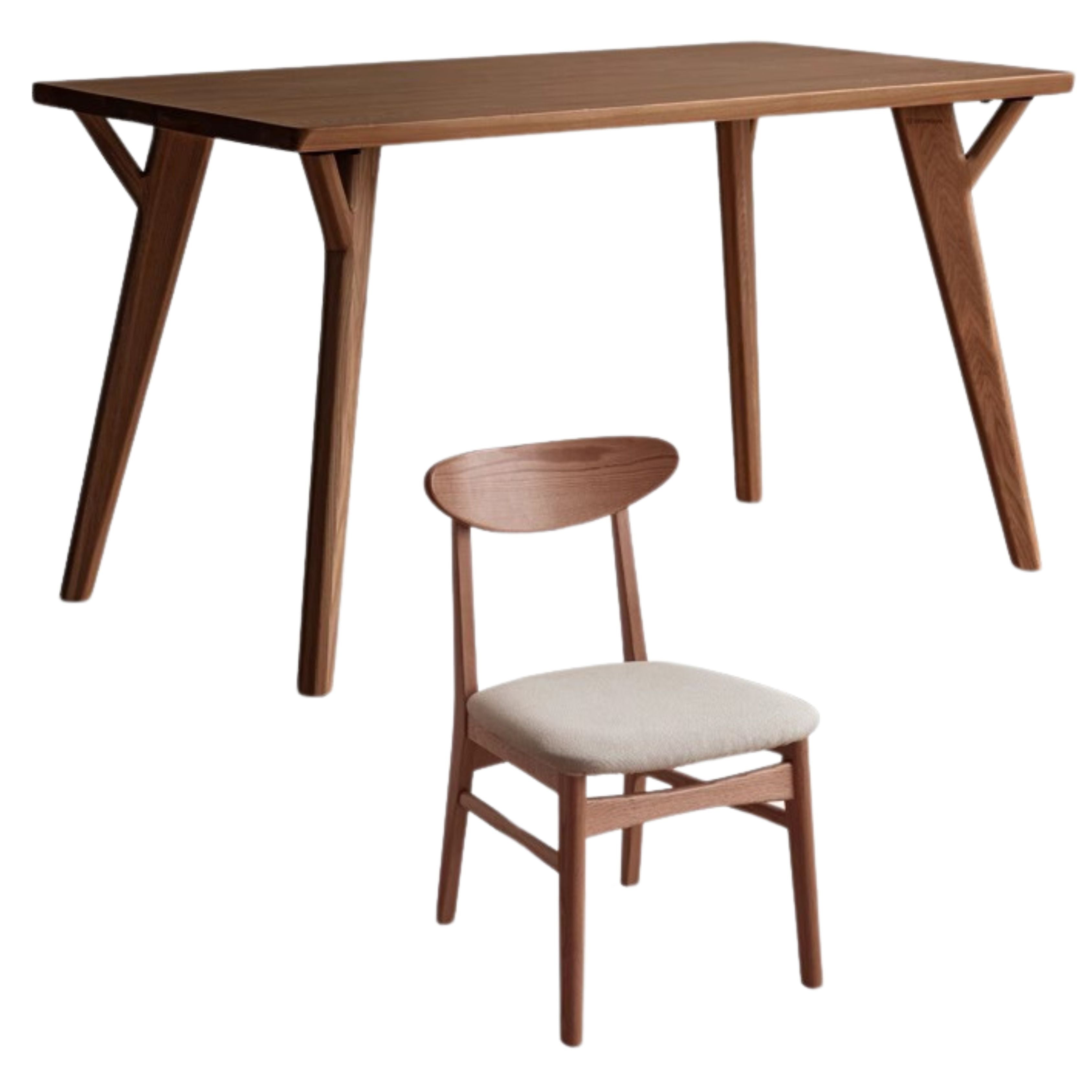 Ash Solid Wood Creative Dining Table