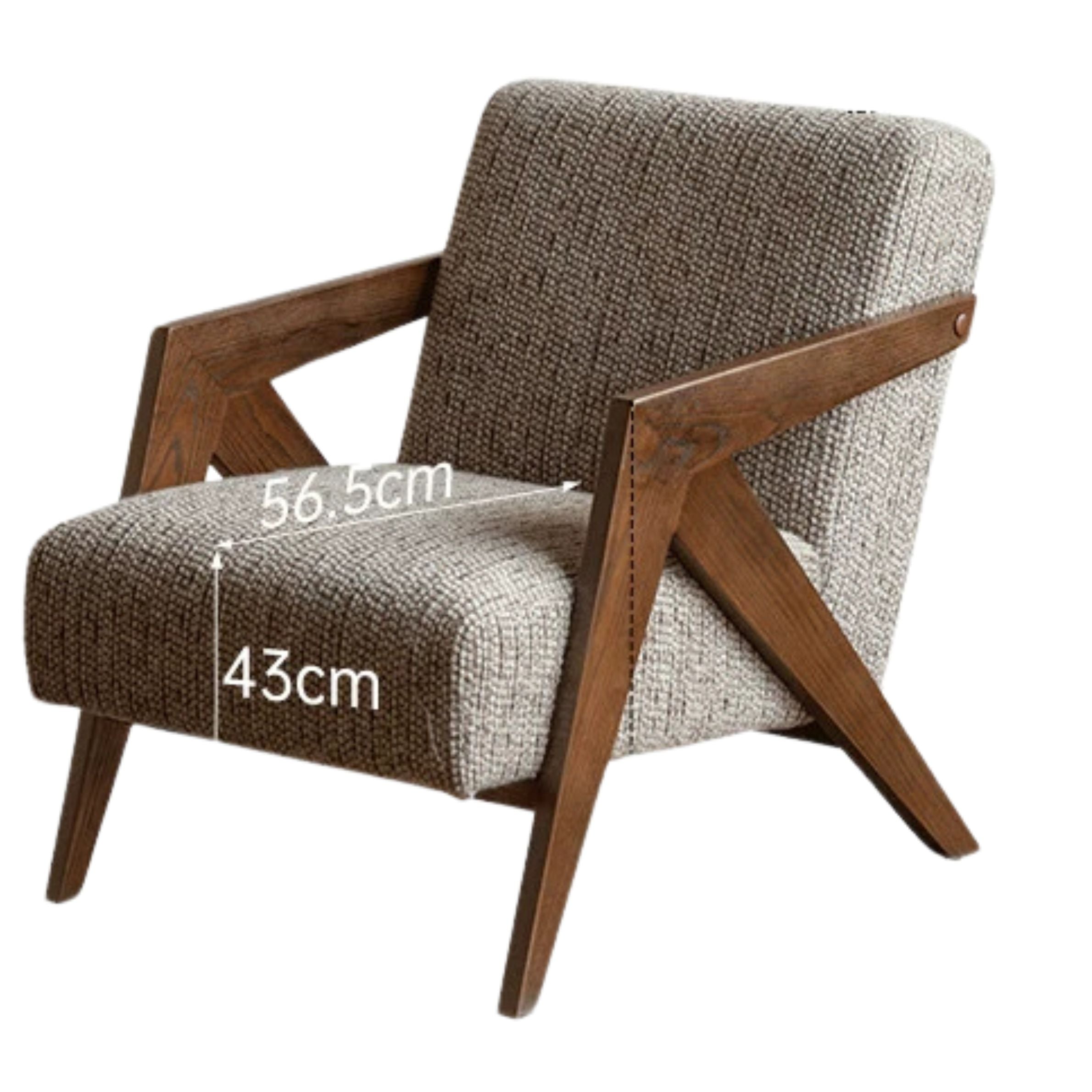 Oak Solid Wood Middle Ages Chair