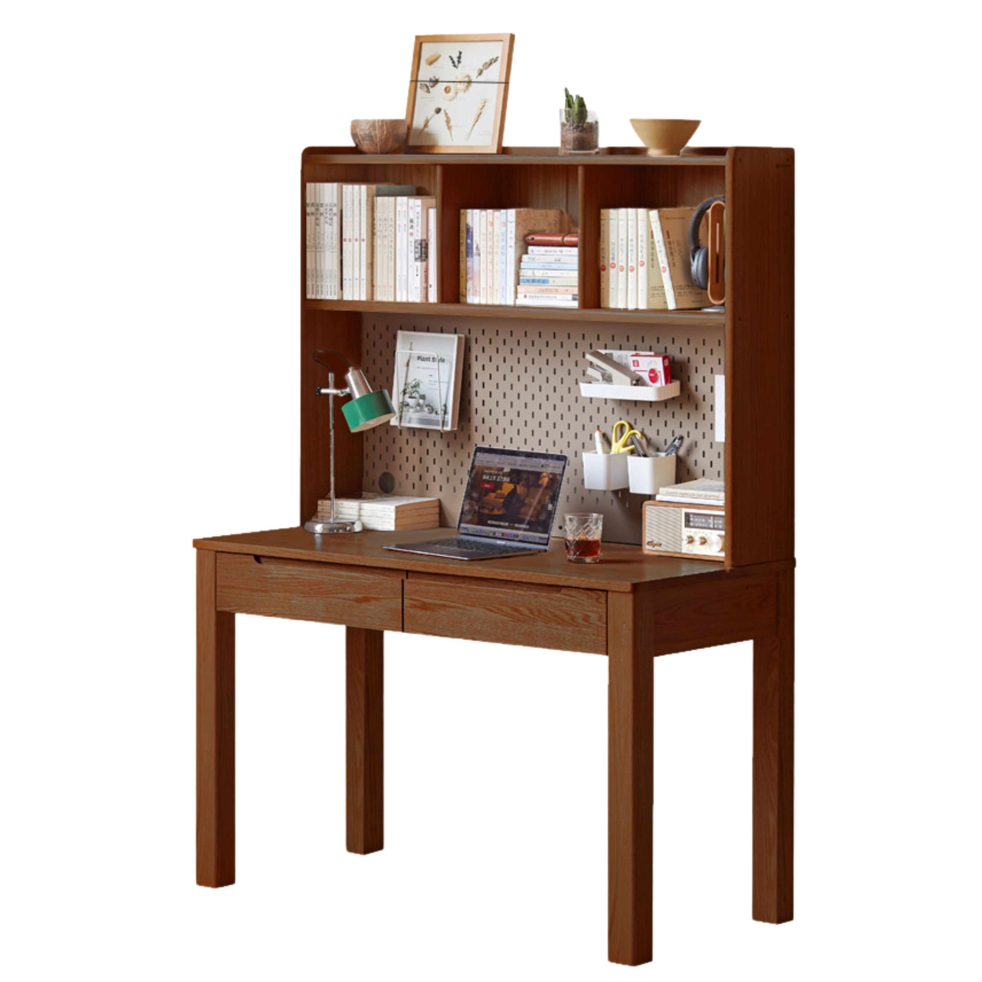 Oak, Beech Solid Wood Office Desk