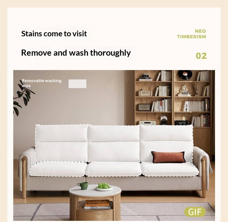 Fabric Contemporary Sectional Sofa with Relaxed Seating