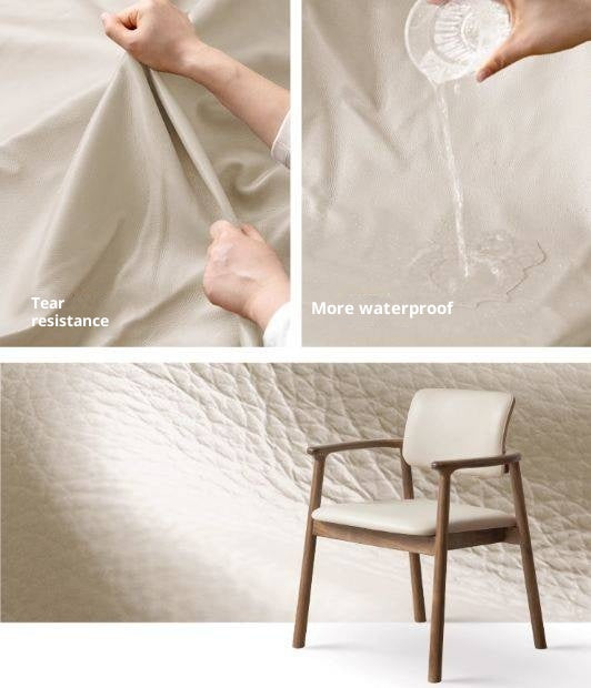 Black Walnut Solid Wood Dining Chair with Backrest