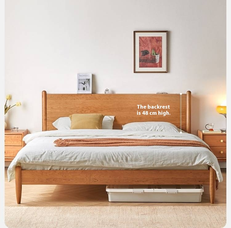 Oak, Black Walnut, Сherry wood Bed