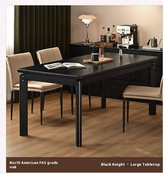 Oak Solid Wood Large Dining Table
