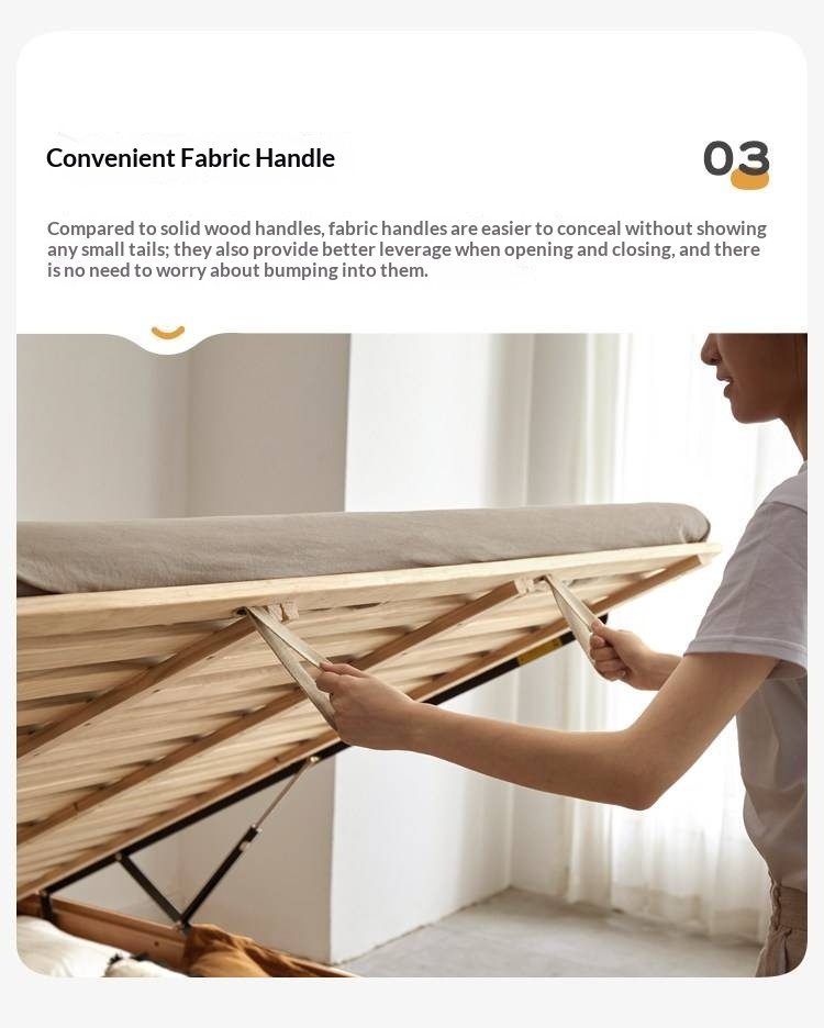 European Beech Solid Wood Multi-Functional Box Bed