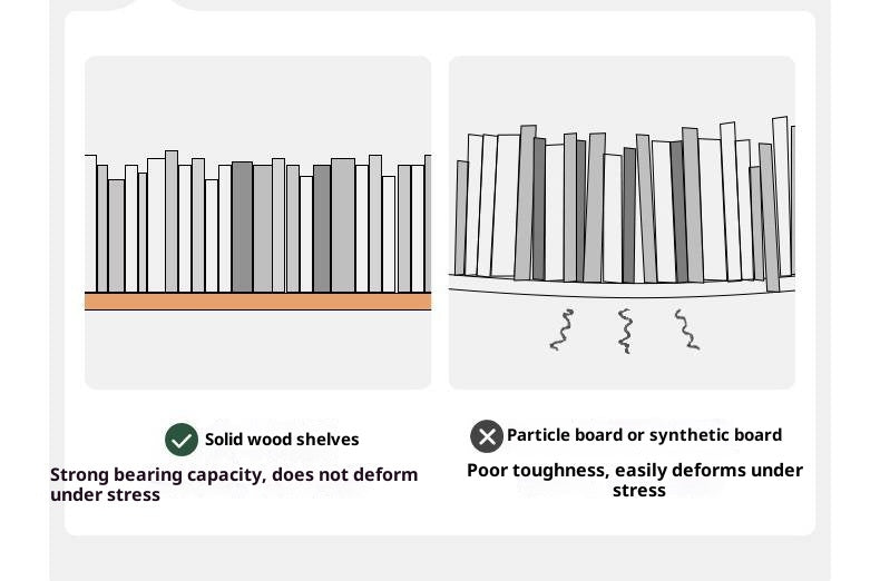 Black Walnut Solid Wood Bookcase With Glass Door