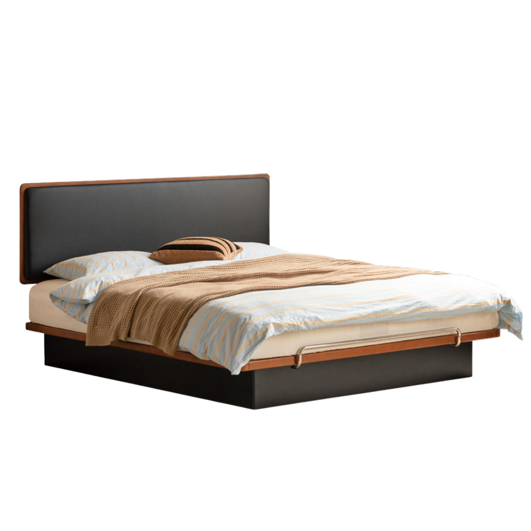 Poplar Solid Wood Soft Suspended Box Bed