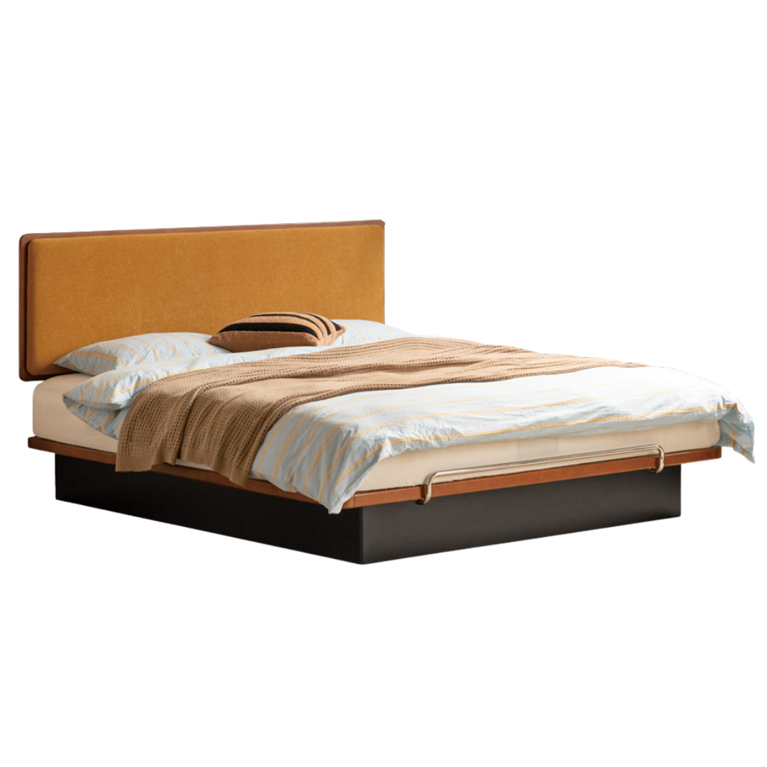 Poplar Solid Wood Soft Suspended Box Bed