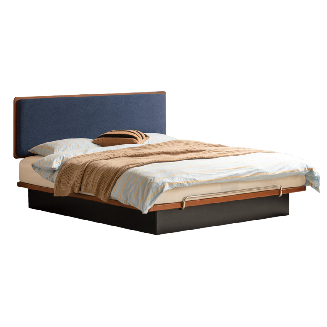 Poplar Solid Wood Soft Suspended Box Bed