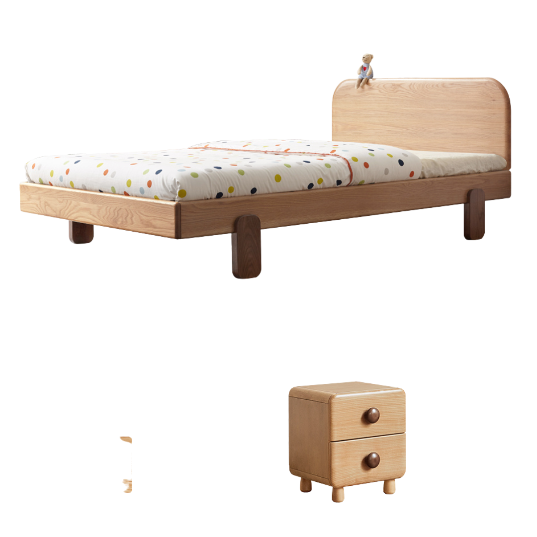 Beech ,Oak solid wood children's bed<