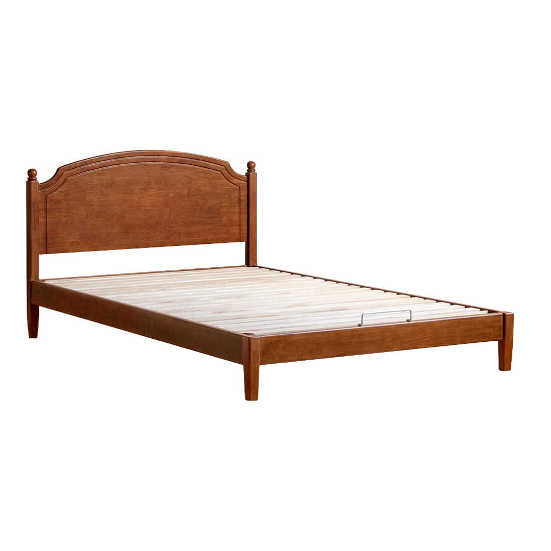 Rubber Wood  Children's Bed American Cream Style.