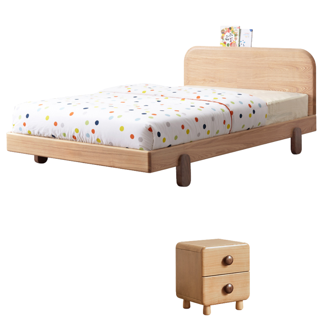 Beech ,Oak solid wood children's bed<