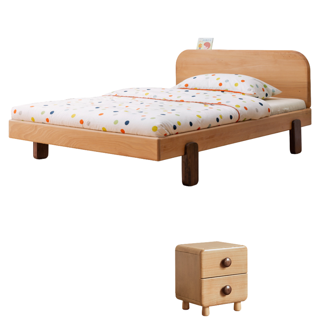 Beech ,Oak solid wood children's bed<