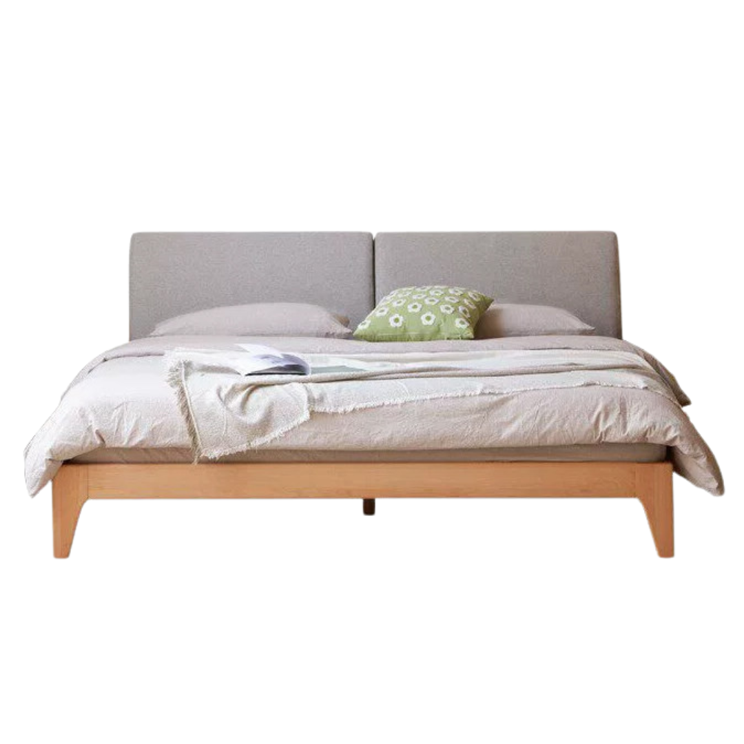 European Beech Solid Wood Soft Bed