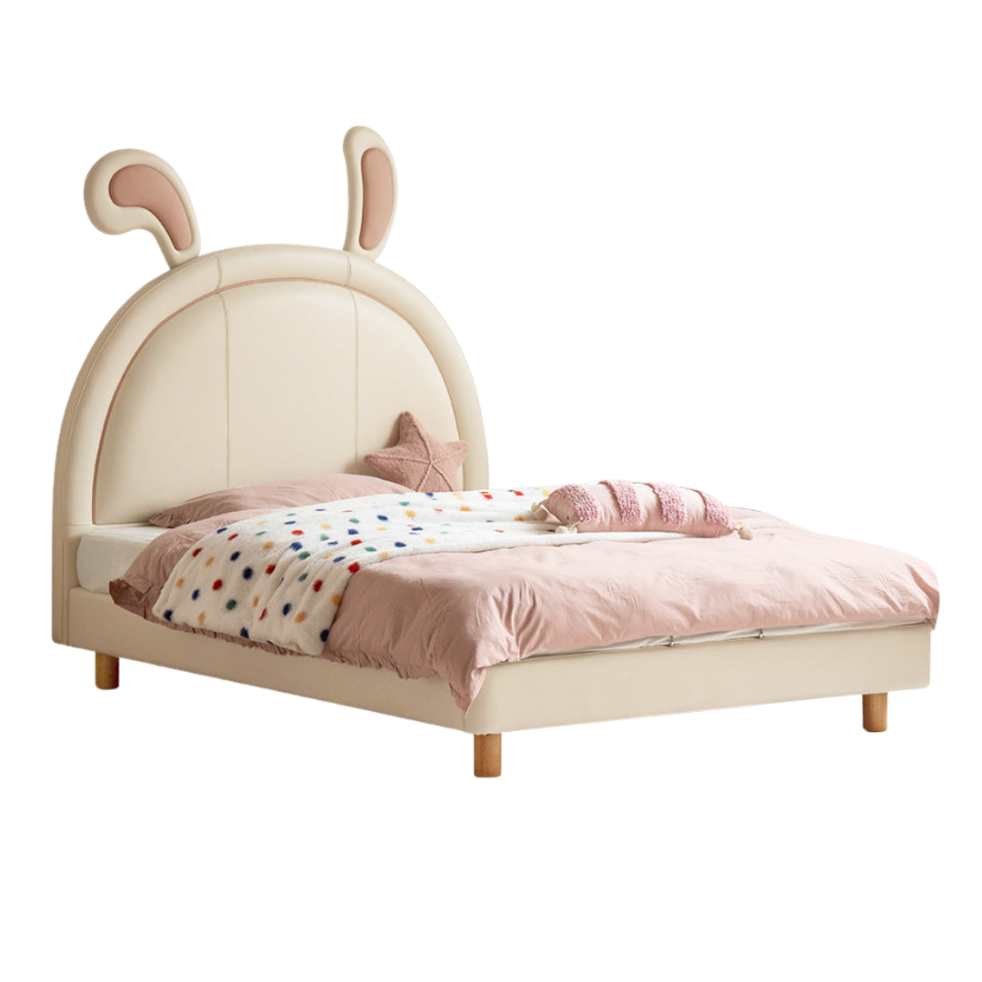 Children's Bed Girl Cartoon Rabbit Bed