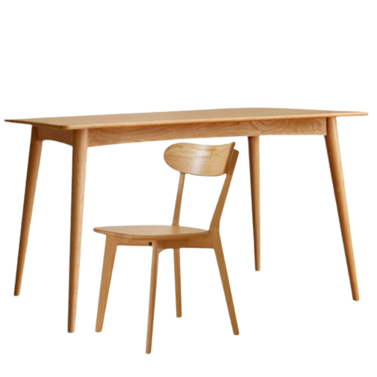 Oak Solid Wood Rectangular Nordic Dining table