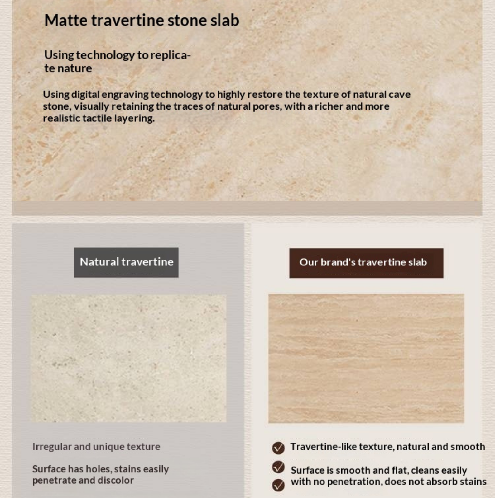 Black Walnut Solid Wood Folding Dining Table with Rock Plate Round Top