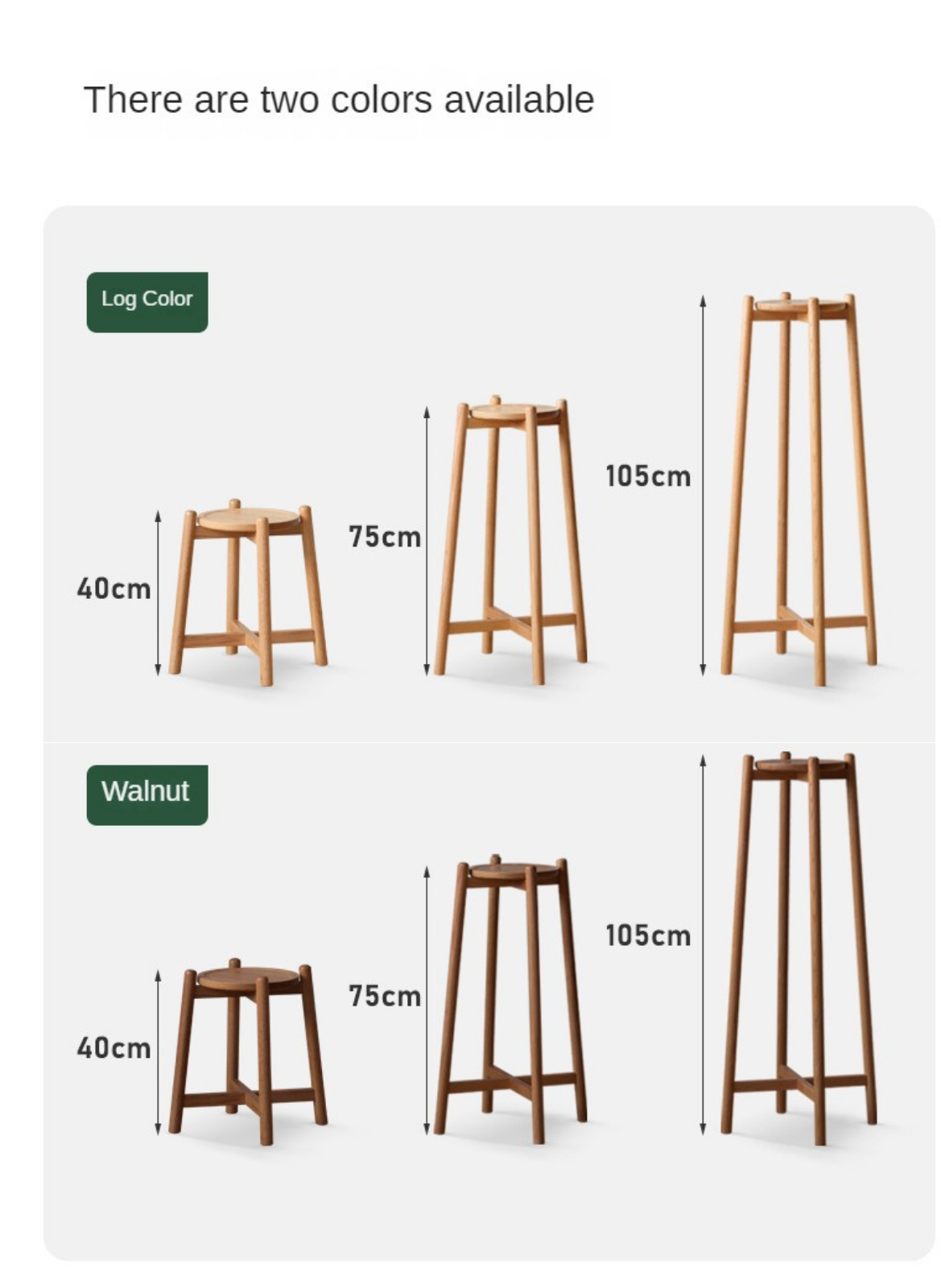 Oak Solid Wood Flower Rack Storage Rack