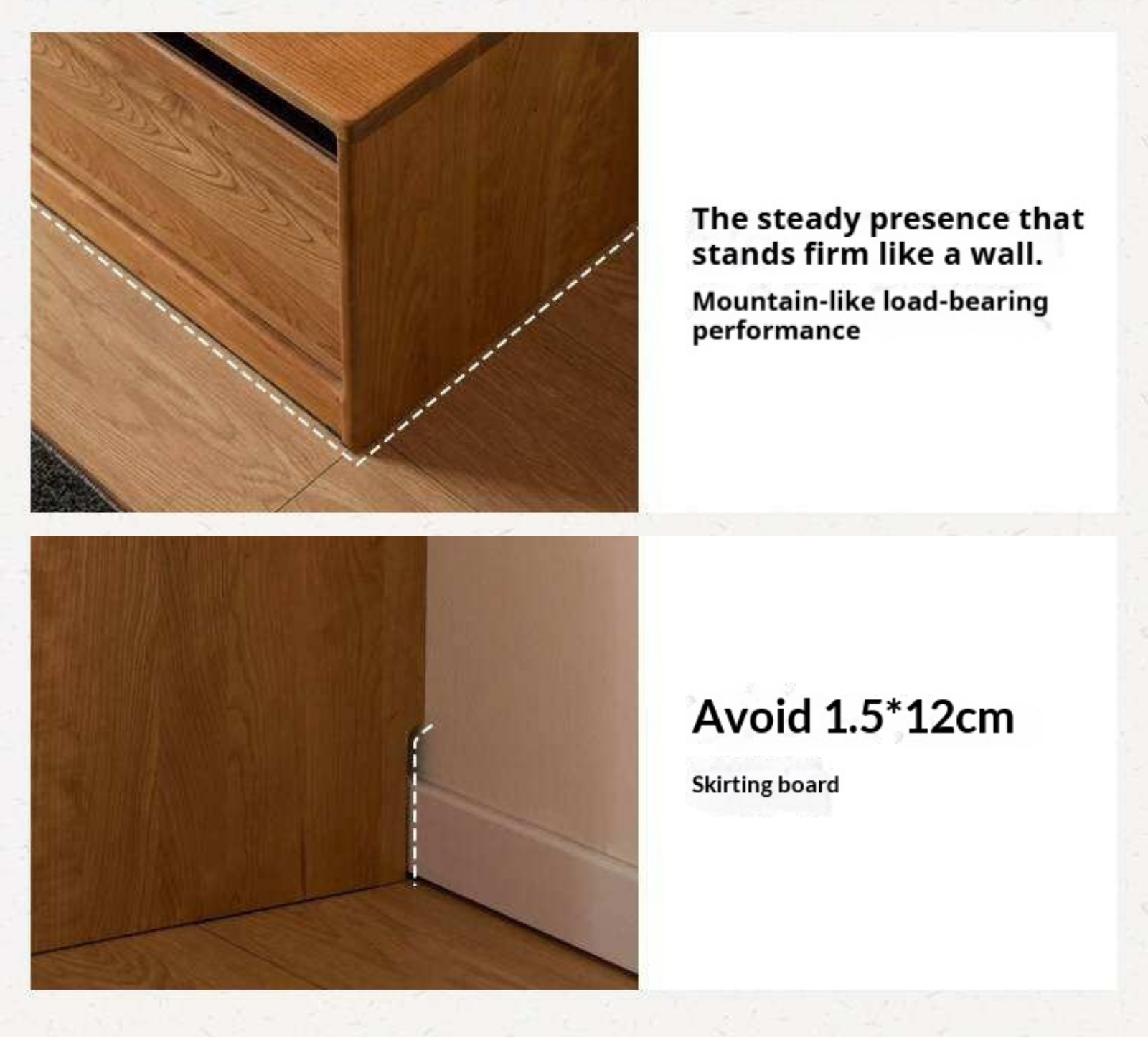 Cherry Solid Wood Bookcase with Wall Integration and Floor Storage Cabinet