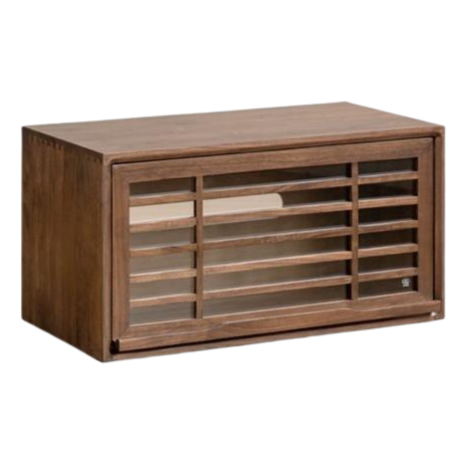 Ash, Black Walnut Solid Wood Free Combination Multifunctional Bookcase.