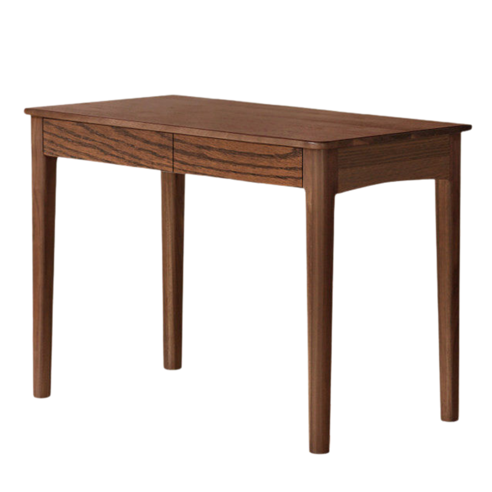 Black Walnut, Oak, Ash Solid Wood Desk Bookshelf