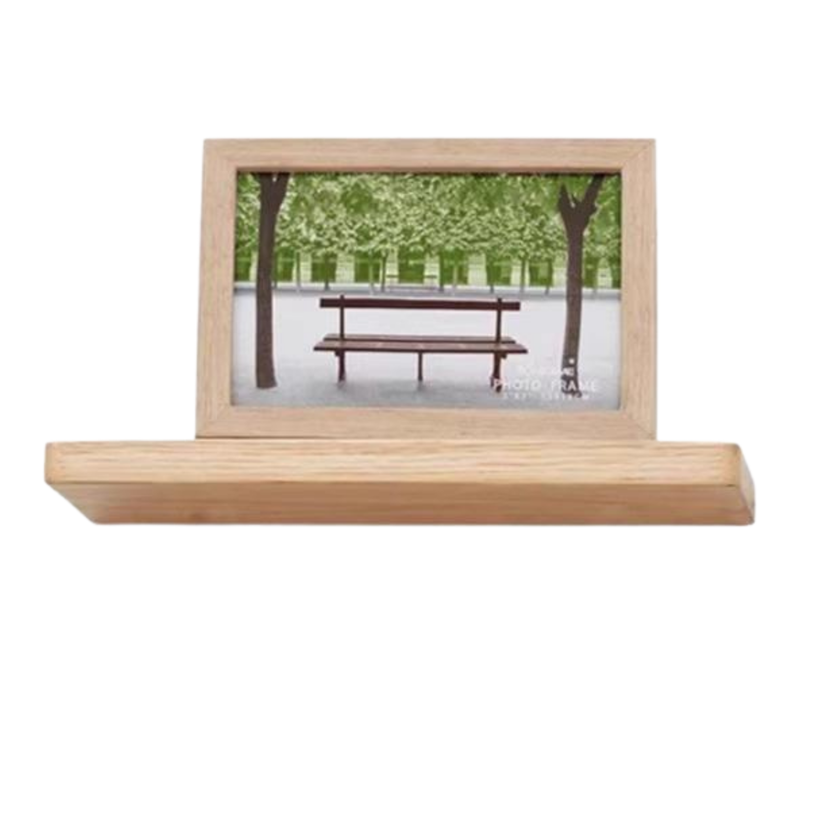 дубль Oak, Black Walnut Solid Wood Wall Shelf Bookshelf Hanging Storage Rack-