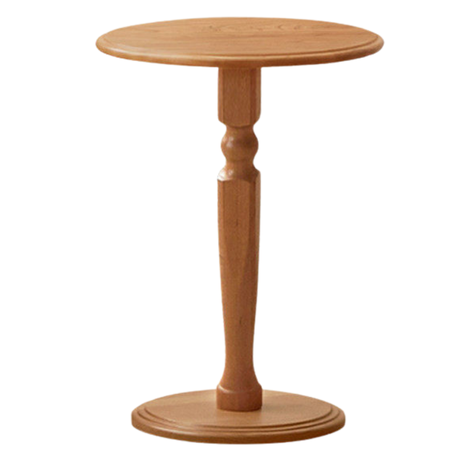 Cherry Solid Wood Coffee Table with French Retro Design