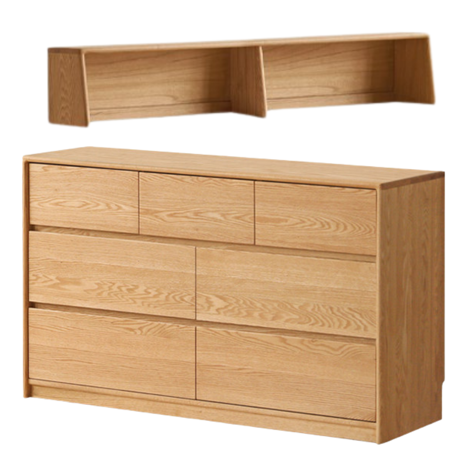 Oak, Black Walnut, Beech Solid Wood, Solid Rubberwood Storage Drawer