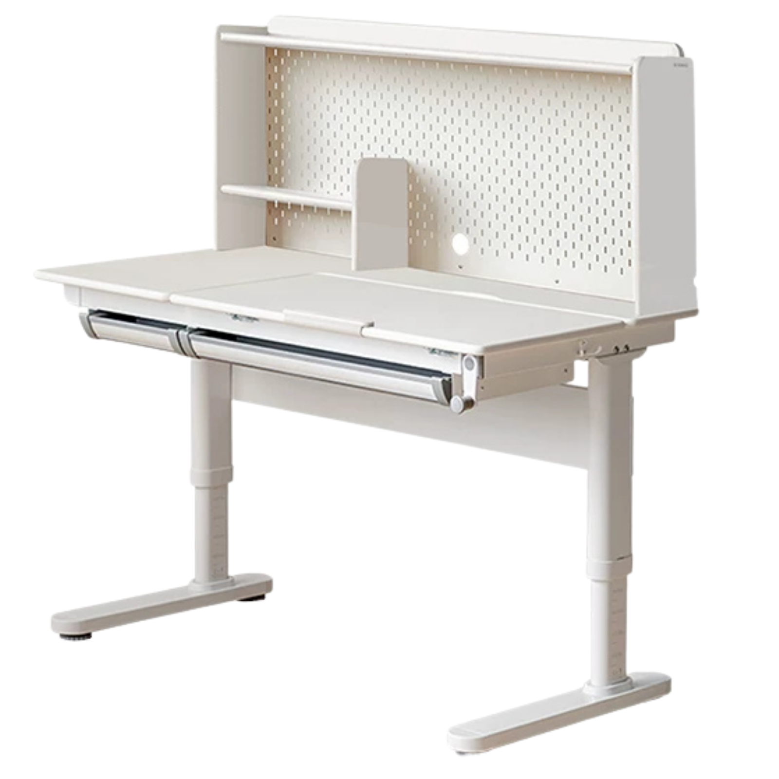 Beech, Solid RubberWood kids Lifting Study Desk