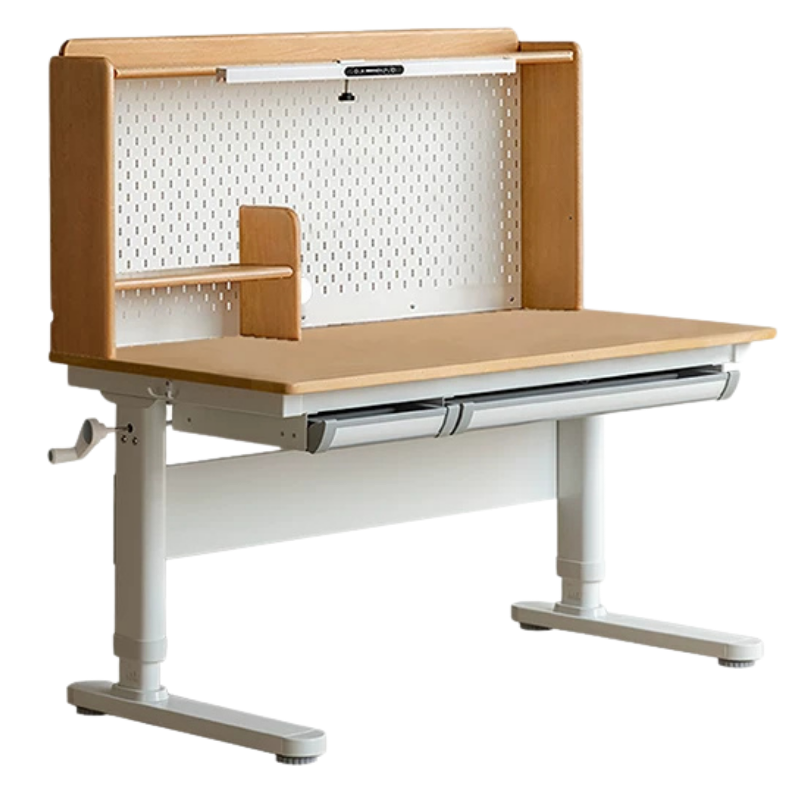 Beech, Solid RubberWood kids Lifting Study Desk
