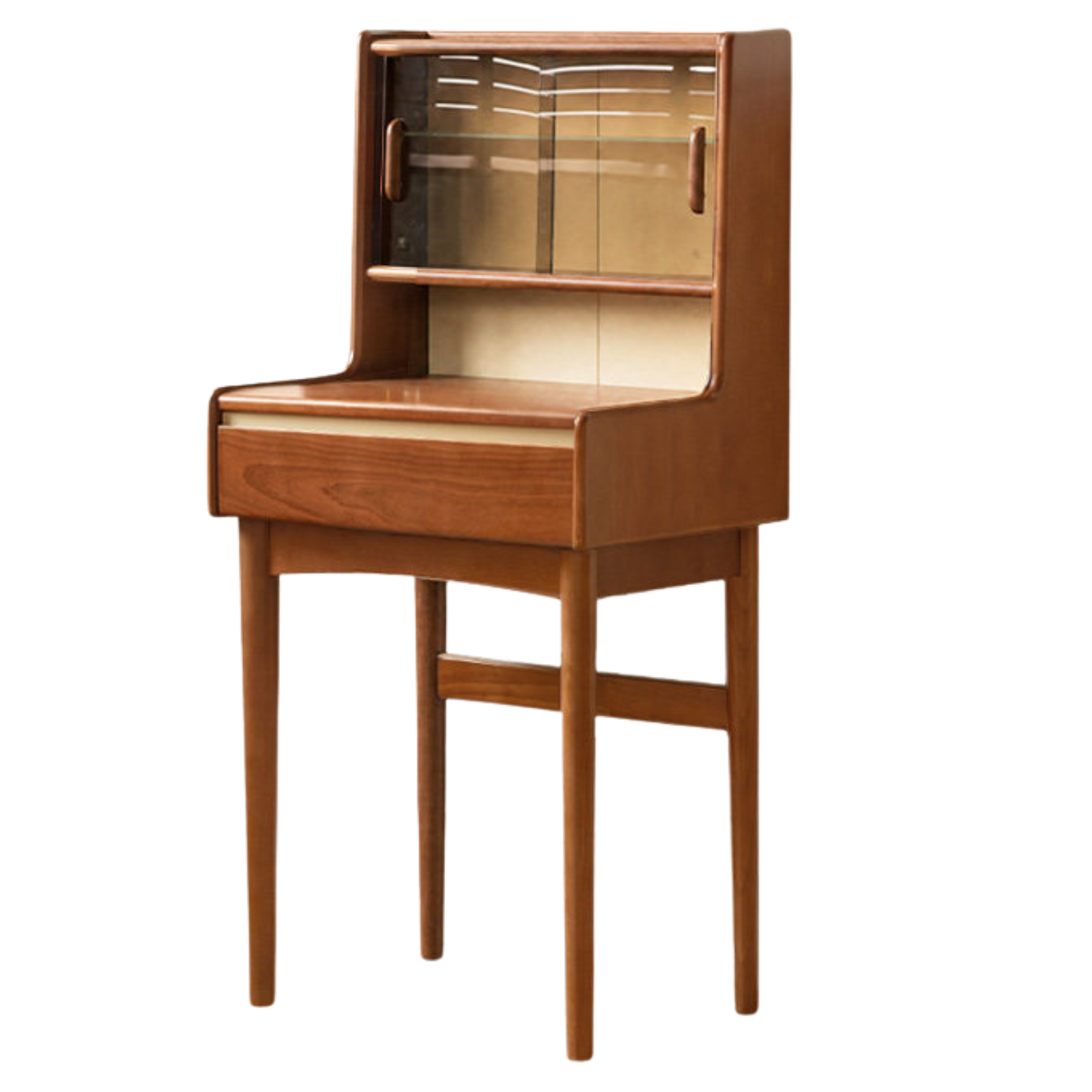 Poplar, Birch Solid Wood Vintage Style Vanity Table