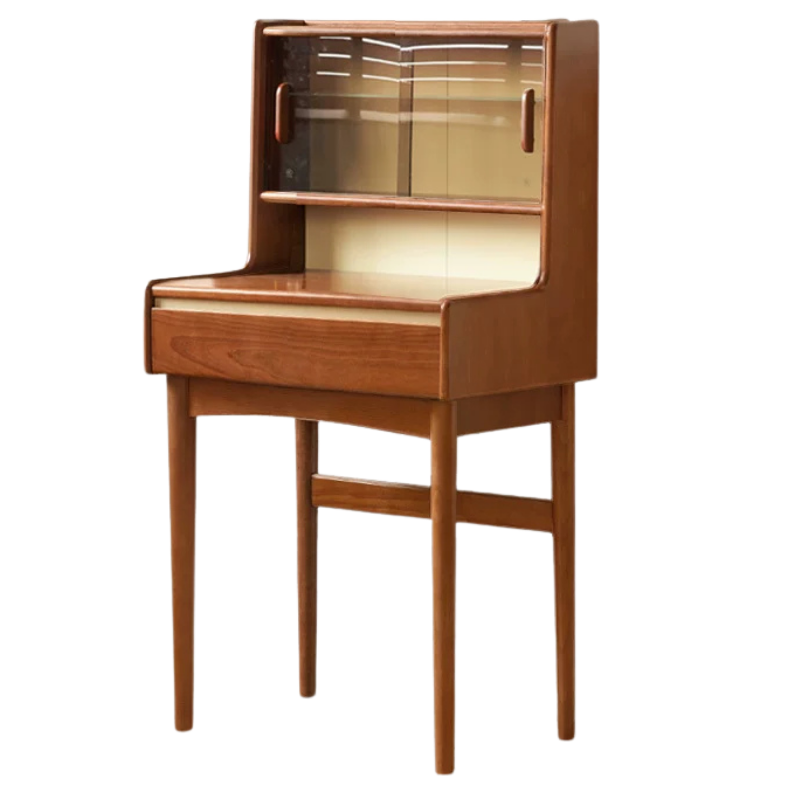 Poplar, Birch Solid Wood Vintage Style Vanity Table