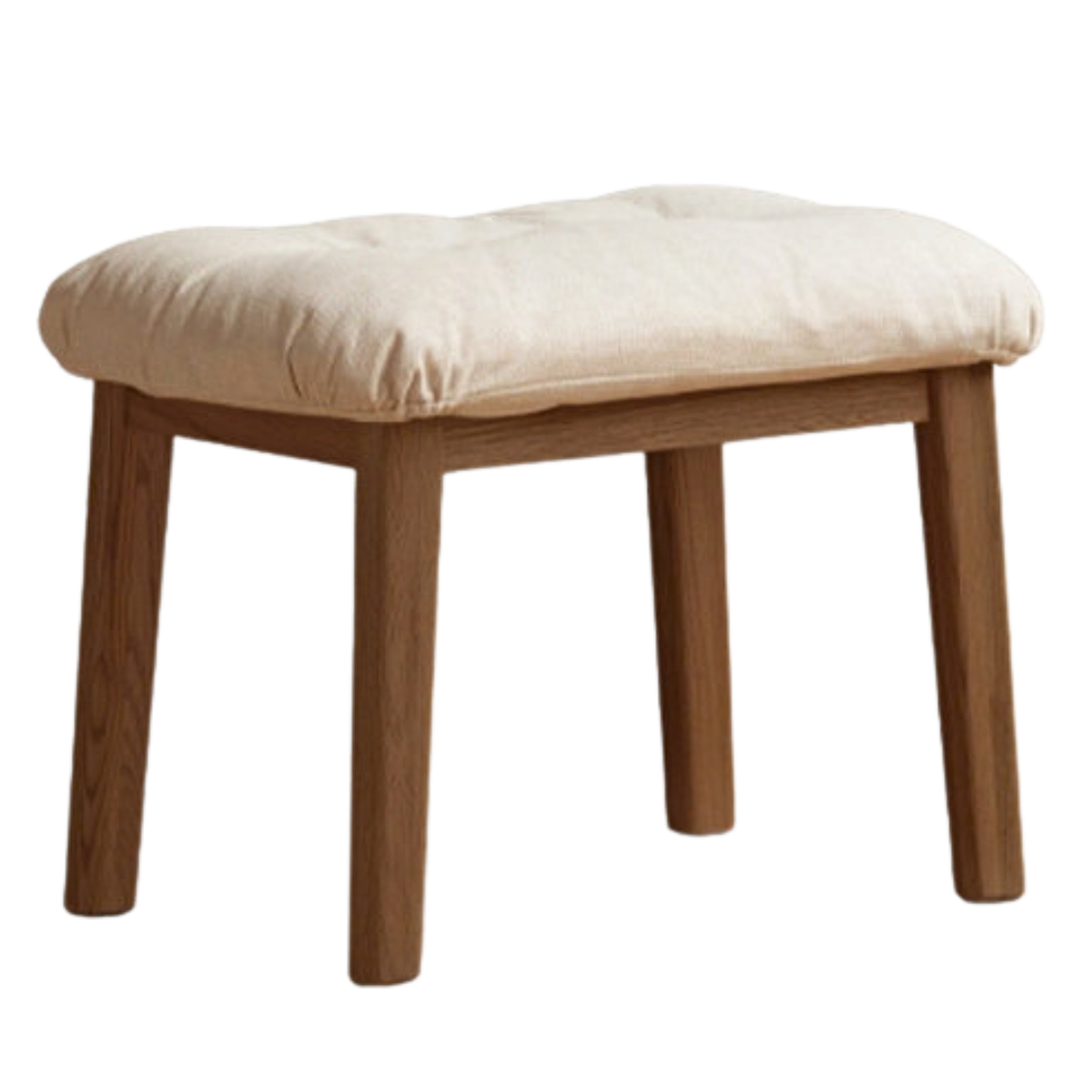 Oak Solid Wood Modern Rocking Lounge Chair