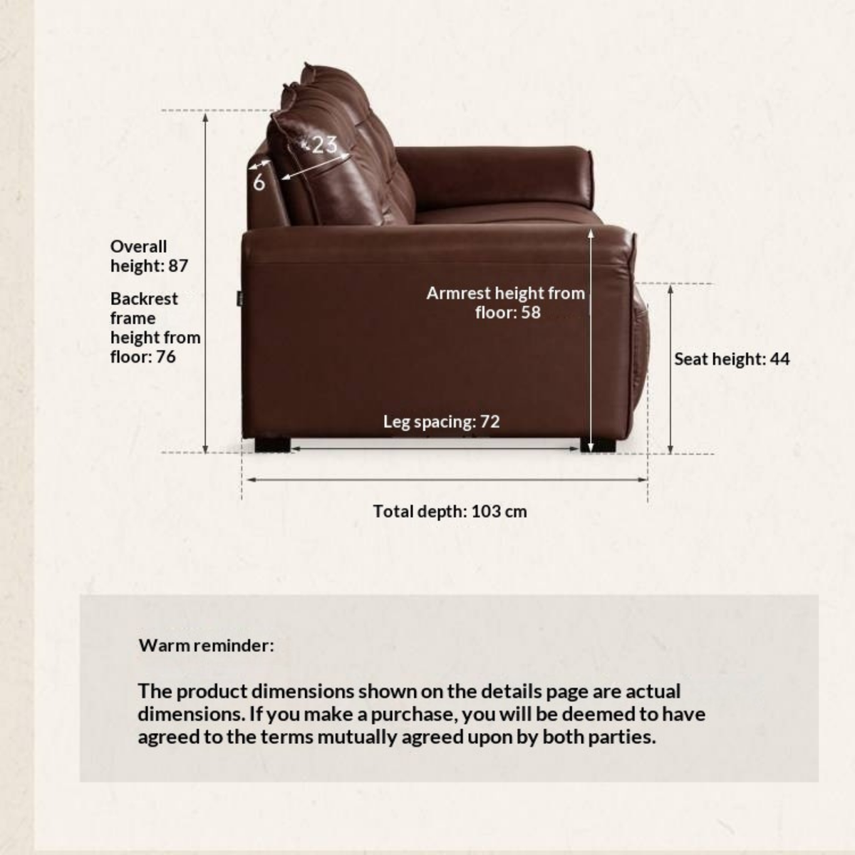 Genuine Leather American Retro High-Back Sofa with Checkerboard Black Bear Pattern