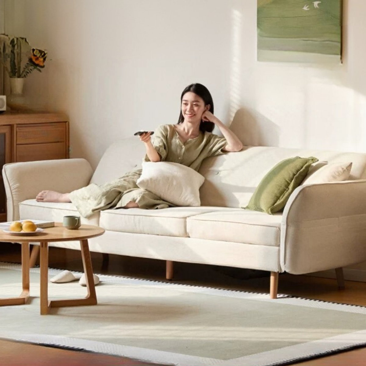 Fabric Multi-functional Sleeper Sofa