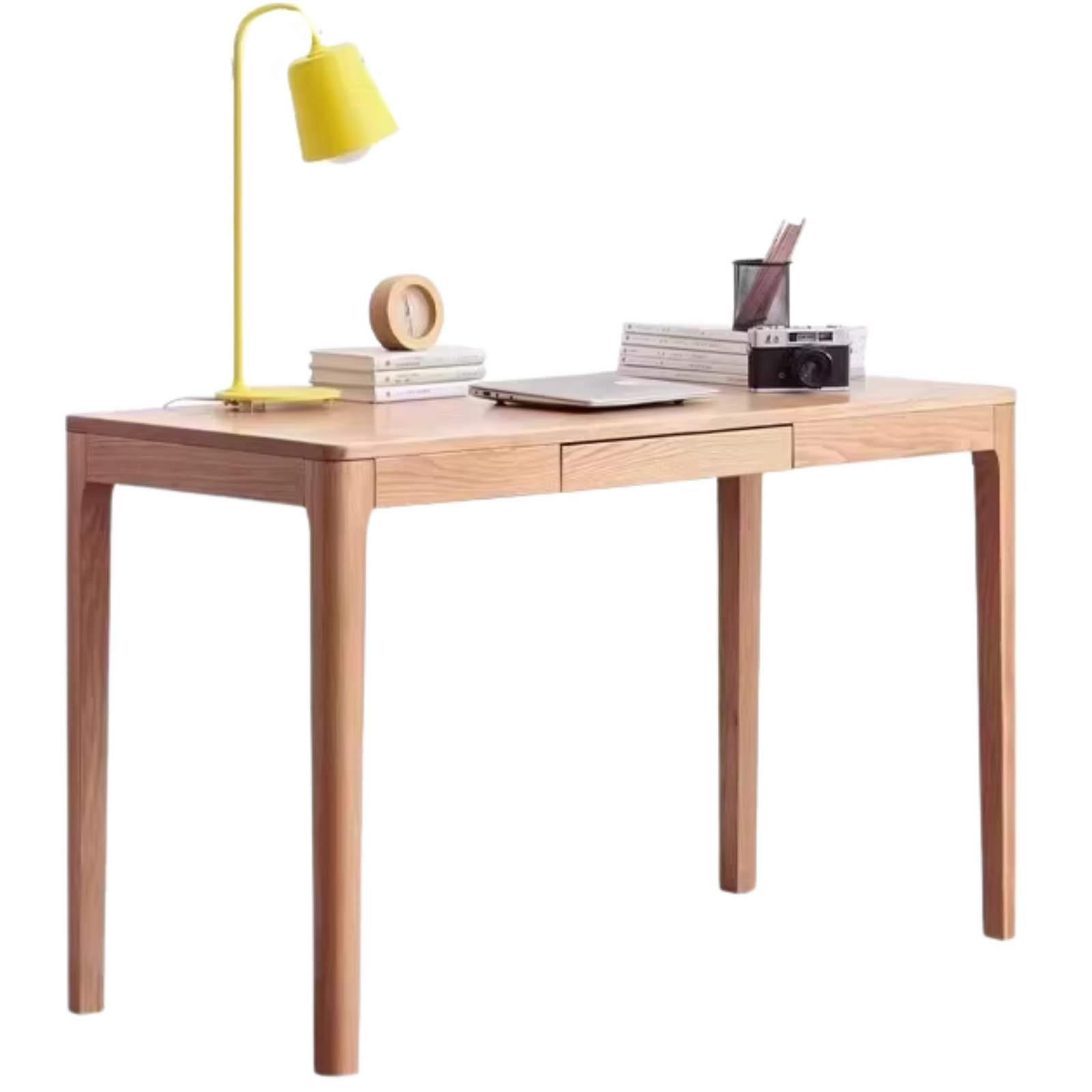 Oak Solid Wood Office Nordic Desk