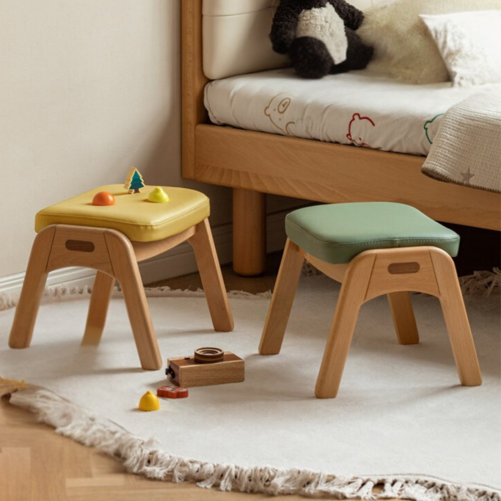 Beech Solid Wood Kids Chair-