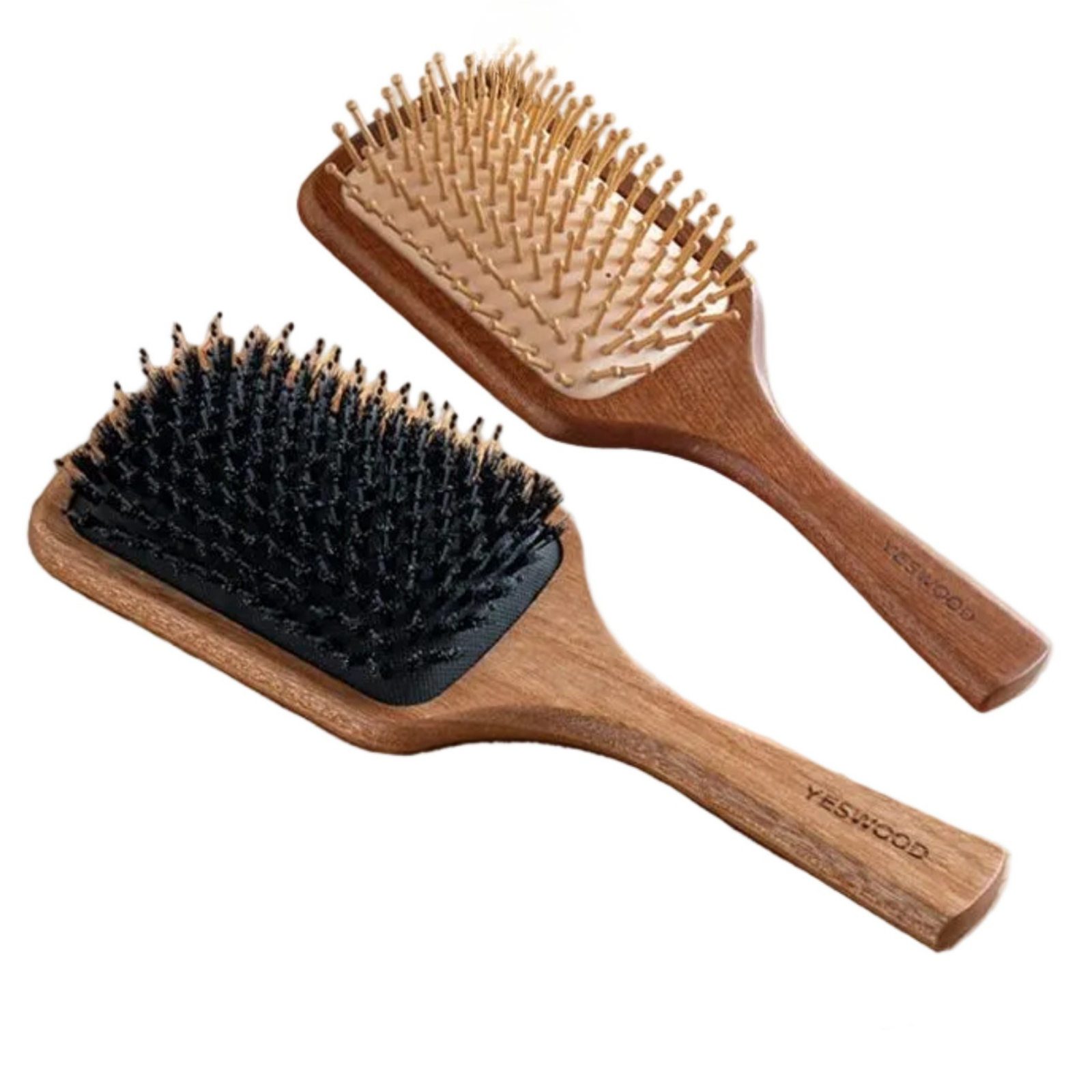 Nordic Beech Solid Wood Hair Care Cushion Comb