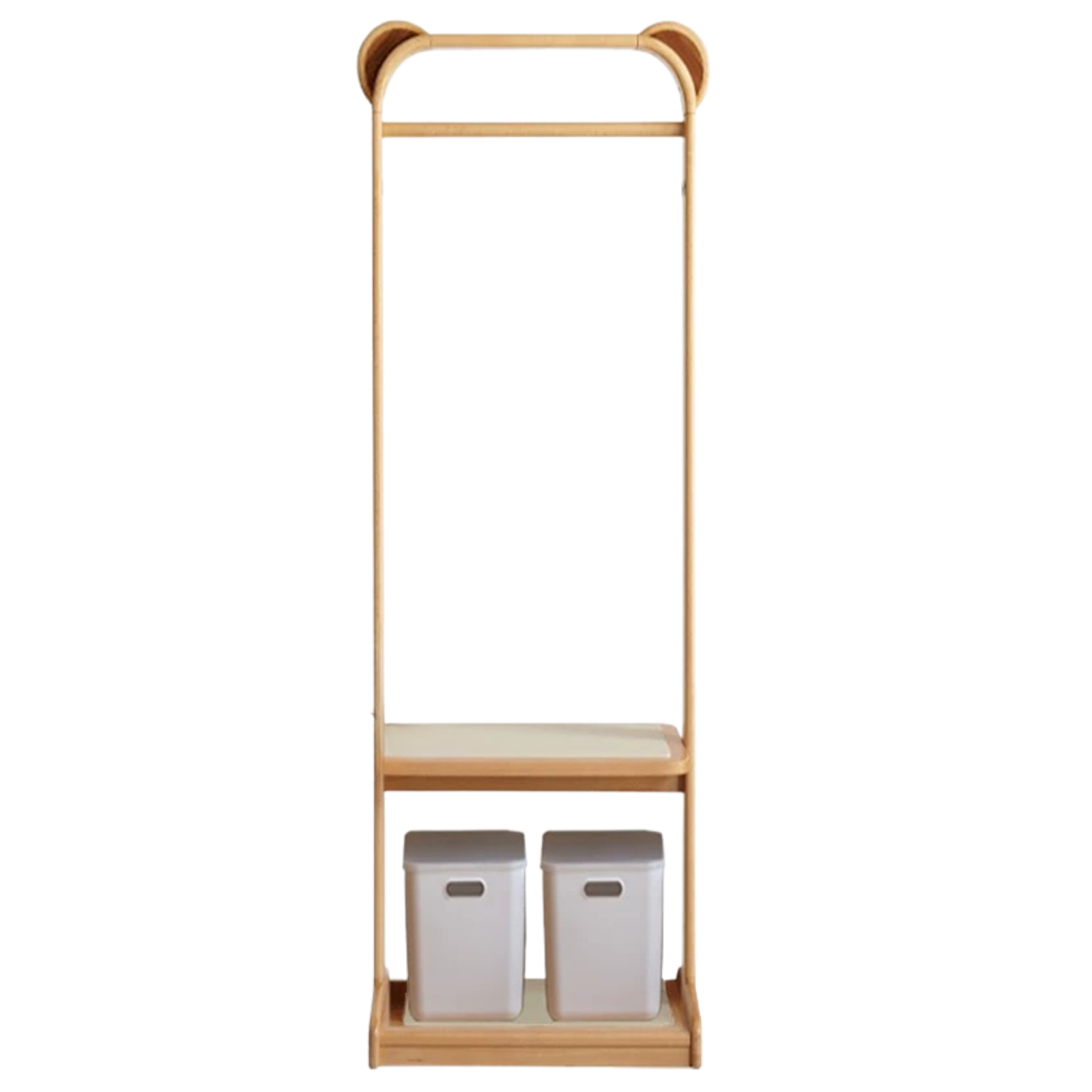 Beech Solid Wood Kids Floor Hanger