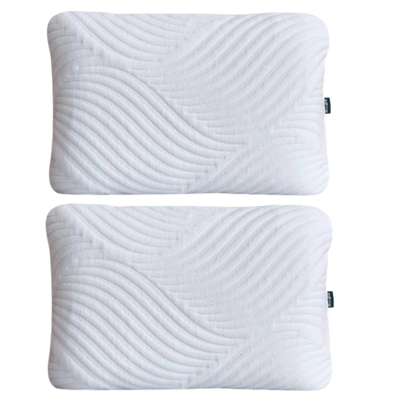 Natural Latex Sleep Pillow with Neck Support Design