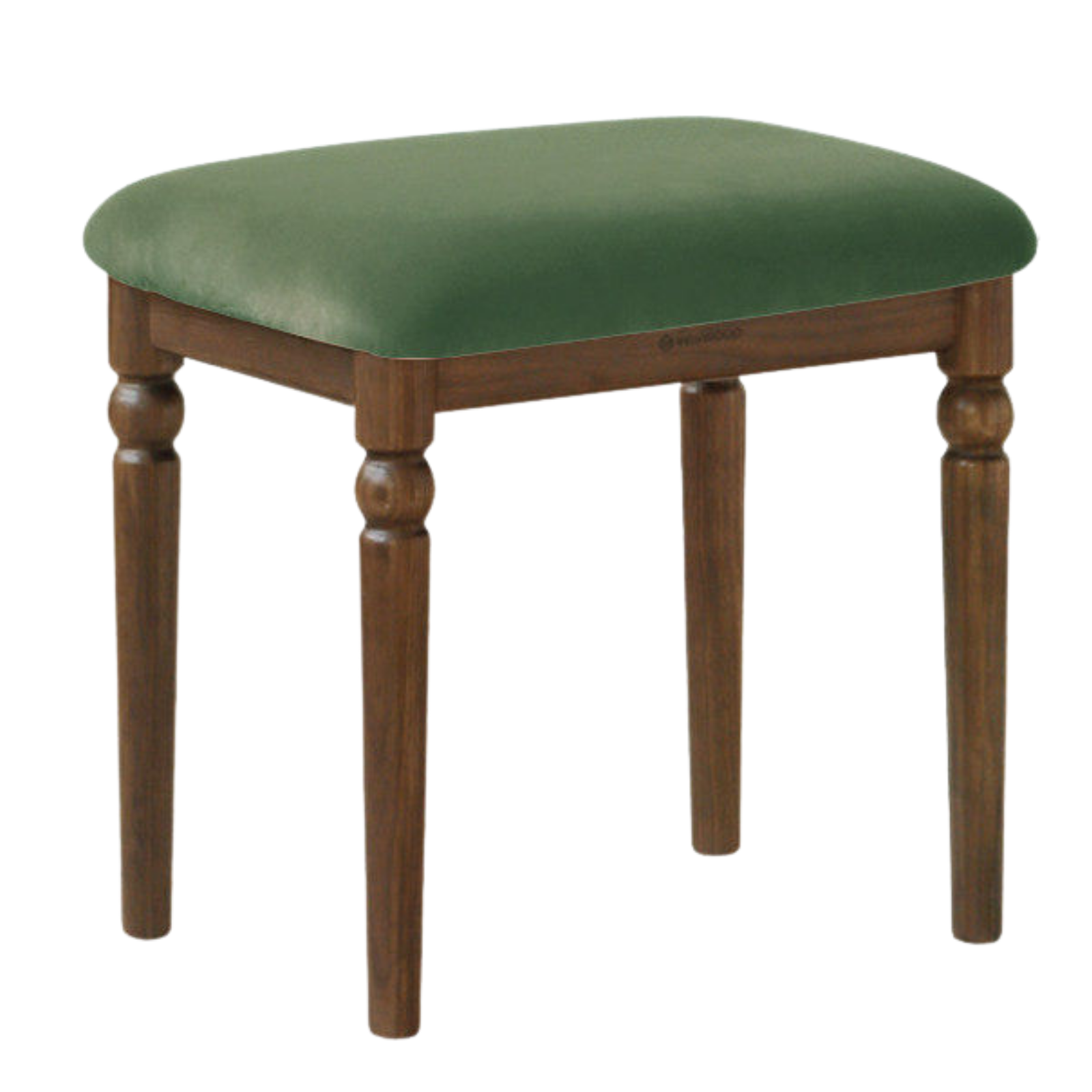 Black Walnut Solid Wood American Retro Makeup Stool