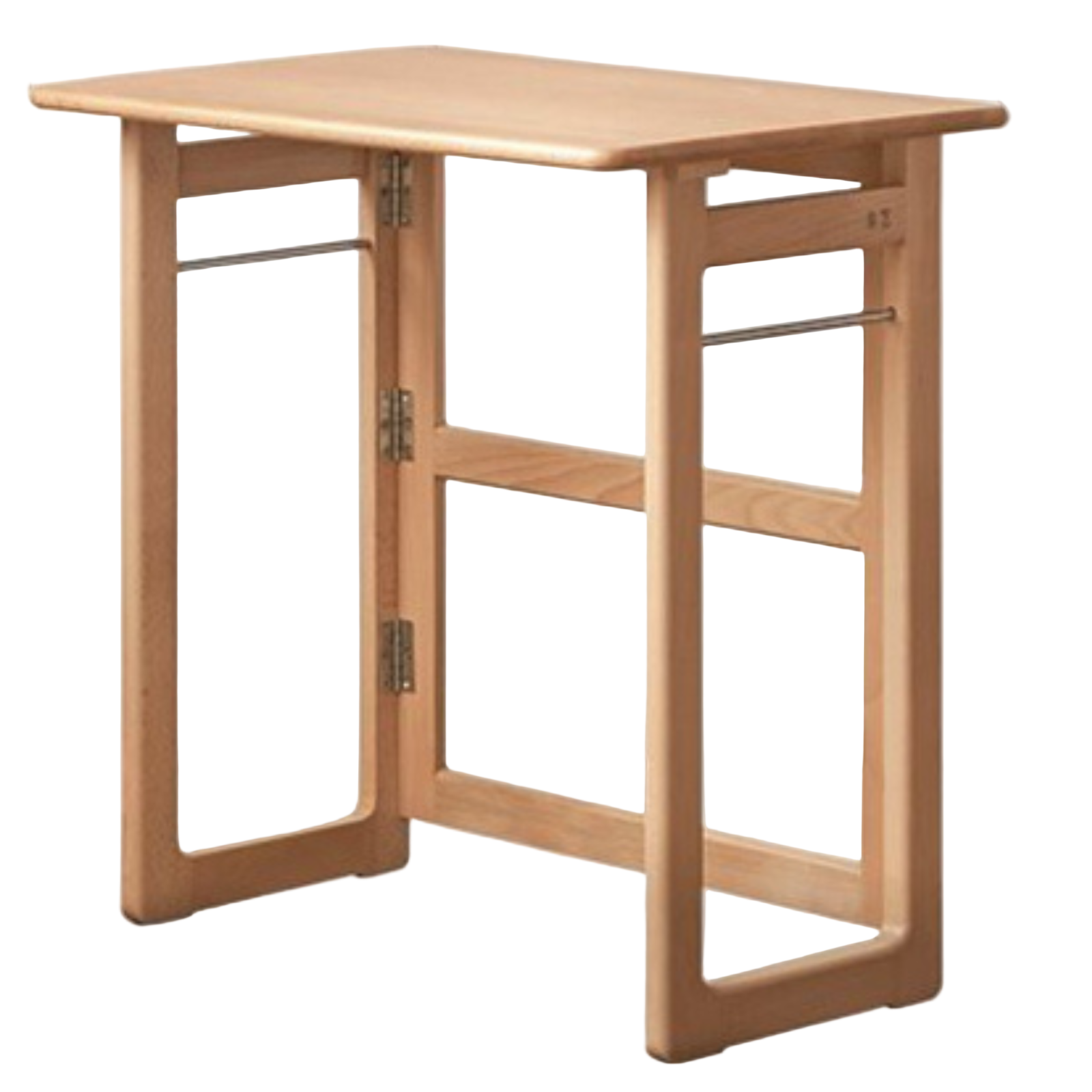 Beech Solid Wood Folding Study Table