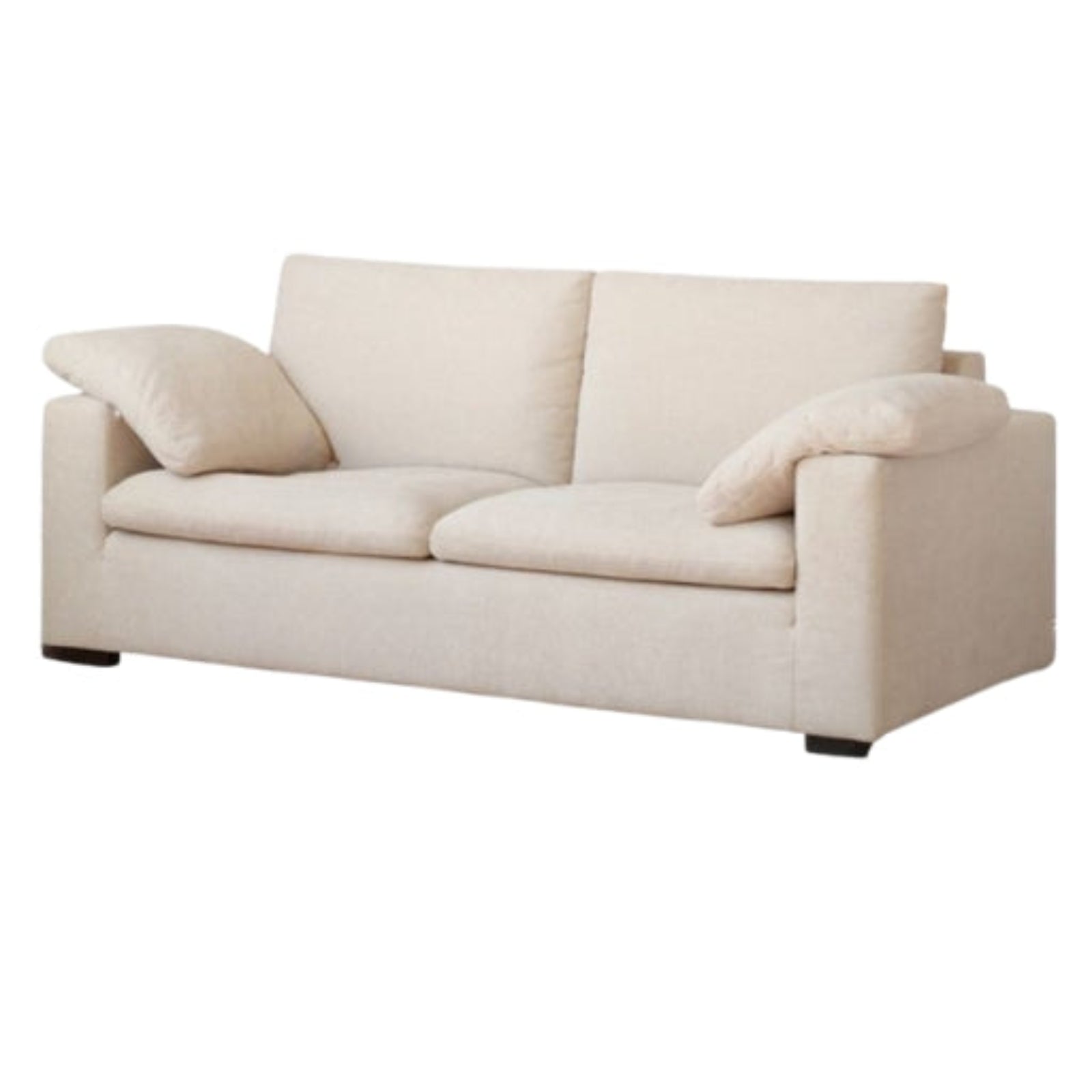 Wabi-Sabi Fabric Sofa with Detachable and Washable Covers